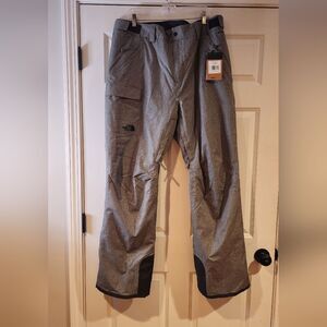 NWT the North Face gray dry vent Freedom snow pants size 1X long